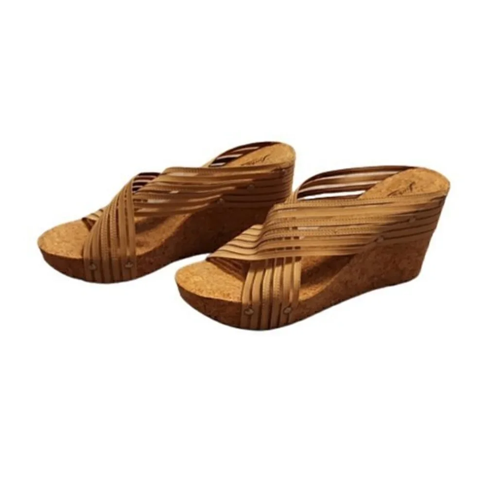 [Lucky Brand] LK-Miller2 Platform Wedges - Size 9.5